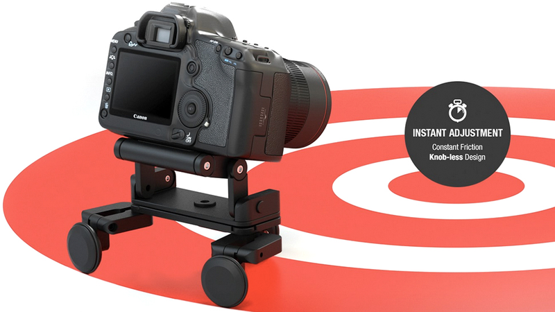 Illustration for article titled A Tiny Transforming Dolly That Can Stay Attached to Your Camera